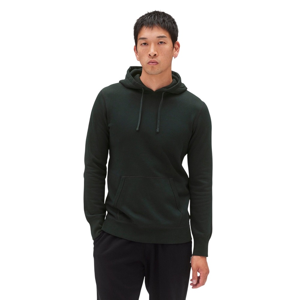Reigning Champ Midweight Terry Relaxed Hoodie Mens Medium Black Athleisure Gym